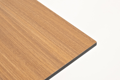 "Каффе" стол из HPL квадратный 70х70см, цвет "дуб"