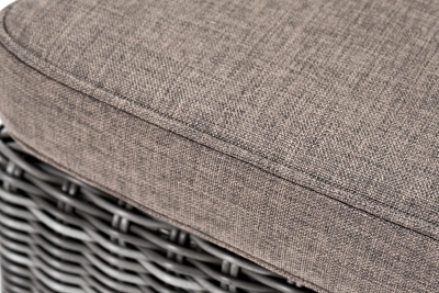 "Рим" шезлонг с подушкой, цвет графит "Рим" шезлонг с подушкой, цвет графит