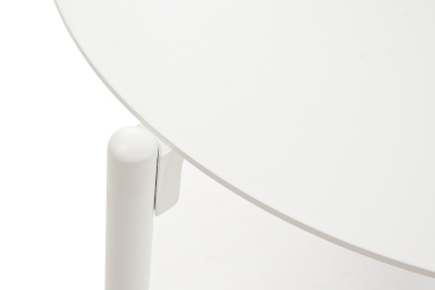 "Тоскана" журнальный столик круглый Ø65, H38,5, цвет белый