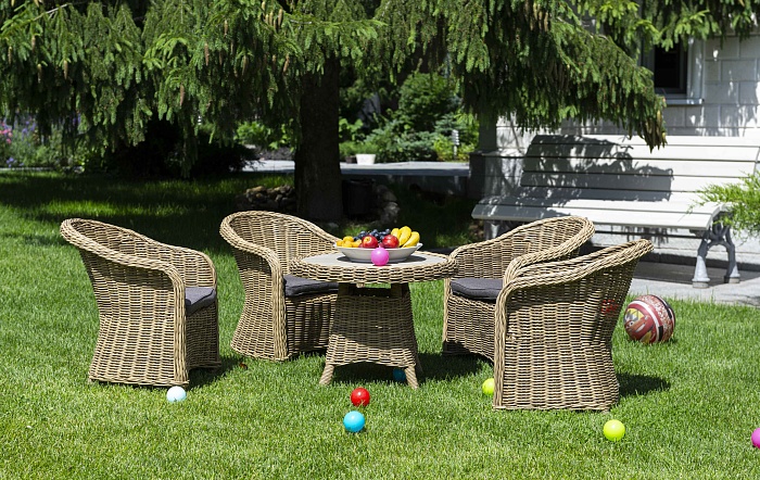 Тильда обеденная группа детская плетеная - фото 4