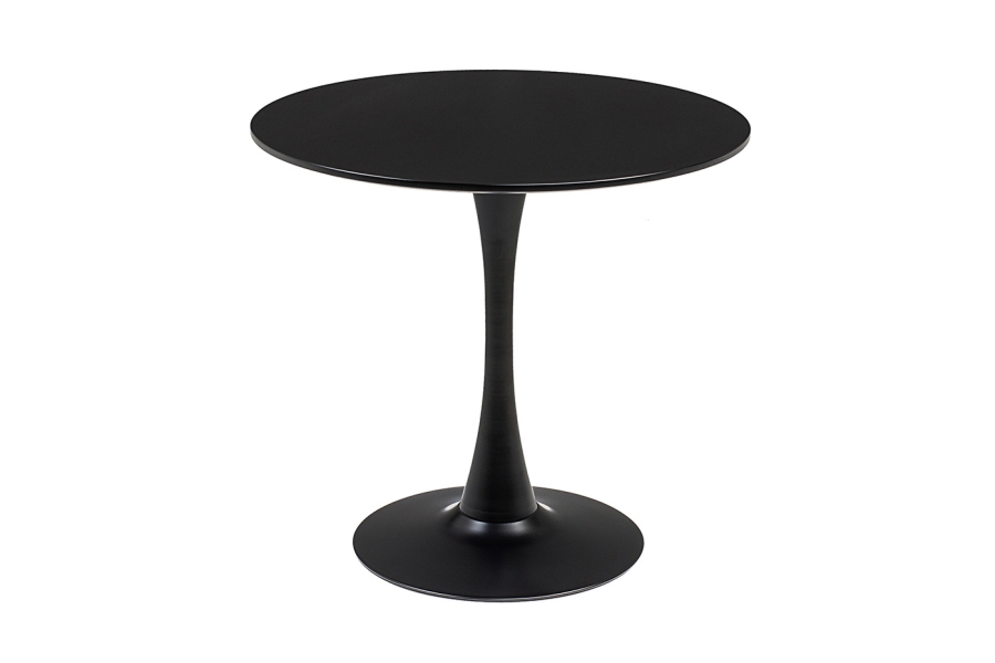 Беллини пластиковый круглый стол Ø80см, цвет темно-серый - фото 1