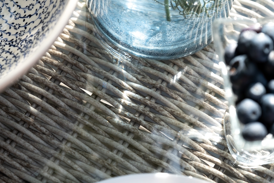 Айриш обеденная группа плетеная на 4 персоны, цвет бежевый - фото 6