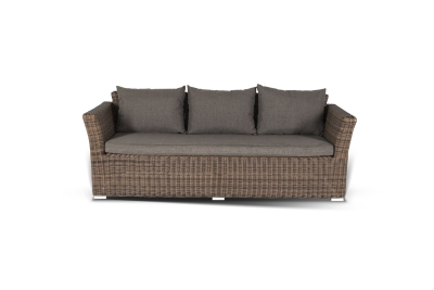 "Капучино Дабл" лаунж-зона из искусственного ротанга, цвет коричневый "Капучино Дабл" лаунж-зона из искусственного ротанга, цвет коричневый