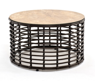 "Парма" журнальный столик из искусственного ротанга, цвет бронзовый "Парма" журнальный столик из искусственного ротанга, цвет бронзовый
