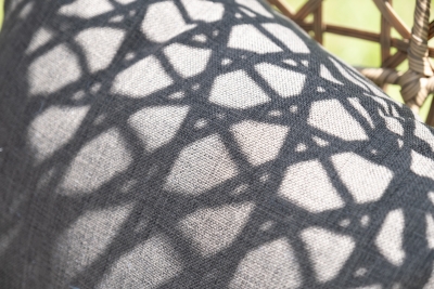 "Флоренция" подвесное кресло-кокон из искусственного ротанга, цвет соломенный с серо-коричневой подушкой "Флоренция" подвесное кресло-кокон из искусственного ротанга, цвет соломенный с серо-коричневой подушкой