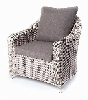 "Кон Панна" кресло из искусственного ротанга, цвет бежевый "Кон Панна" кресло из искусственного ротанга, цвет бежевый