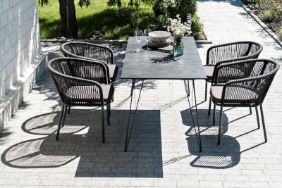 "Милан" обеденная группа на 6 персон, цвет темный "Милан" обеденная группа на 6 персон, цвет темный