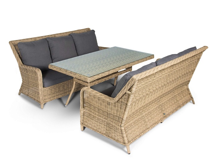 Кортадо обеденная группа из искусственного ротанга - фото 4