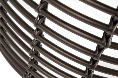 "Парма" журнальный столик из искусственного ротанга, цвет бронзовый "Парма" журнальный столик из искусственного ротанга, цвет бронзовый