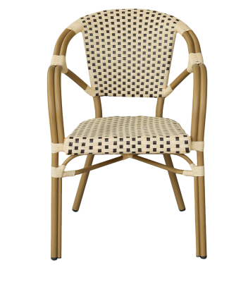 "Кабри" плетеный стул из искусственного ротанга, цвет бежево-коричневый