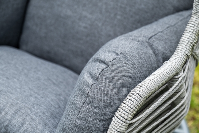 "Апулия" подвесное кресло из искусственного ротанга, цвет серый "Апулия" подвесное кресло из искусственного ротанга, цвет серый