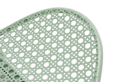 "Гермес" стул стальной, цвет мятный