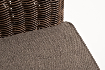 "Боно" кресло из искусственного ротанга, цвет коричневый