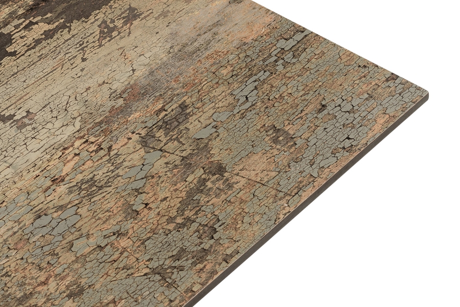 Каффе стол из HPL квадратный 70х70см, цвет винтаж - фото 2