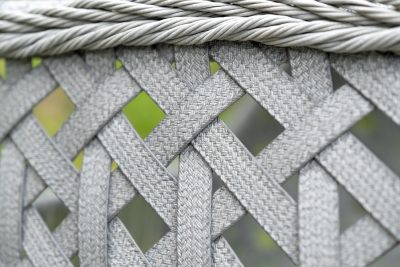 "Капри" подвесное кресло из искусственного ротанга, цвет серый "Капри" подвесное кресло из искусственного ротанга, цвет серый