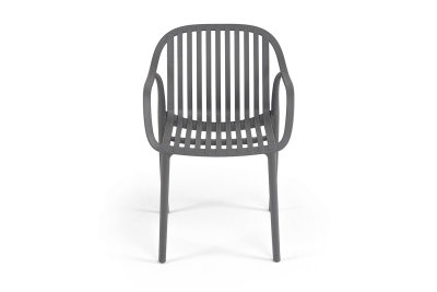 "Мохито" стул пластиковый, цвет темно-серый