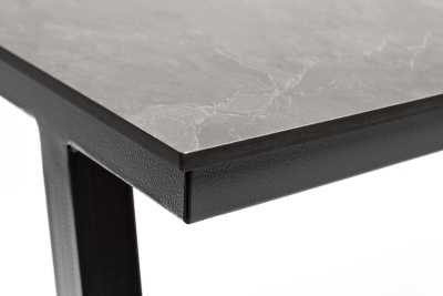 "Рио" стол барный из HPL 140х70см, H110, цвет столешницы "серый гранит" "Рио" стол барный из HPL 140х70см, H110, цвет столешницы "серый гранит"