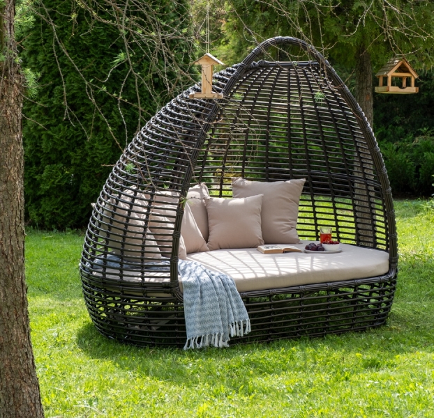 Тенерифе плетеная кровать, цвет бронзовый - фото 11