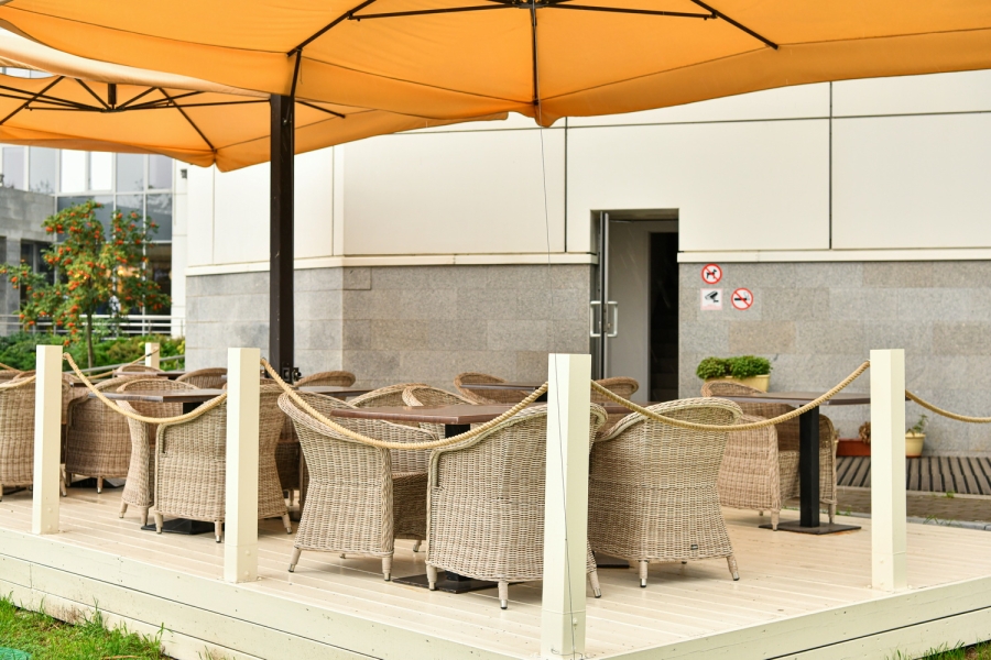 Равенна плетеное кресло из искусственного ротанга, цвет бежевый - фото 6