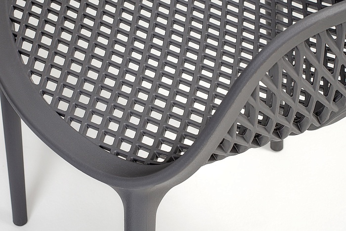 Беллини стул пластиковый, цвет темно-серый - фото 5