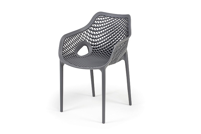 Беллини стул пластиковый, цвет темно-серый - фото 1