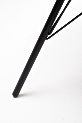 "Конте" интерьерный стол из HPL круглый Ø70см, цвет "серый гранит"