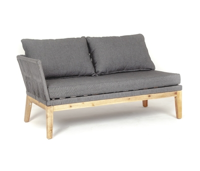 "Барселона" модуль диванный плетеный из роупа боковой правый "Барселона" модуль диванный плетеный из роупа боковой правый