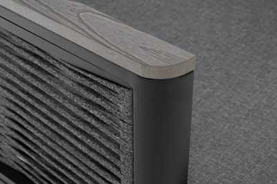 "Сан Ремо" кресло плетеное из роупа садовое, каркас алюминий темно-серый, роуп серый, ткань серая "Сан Ремо" кресло плетеное из роупа садовое, каркас алюминий темно-серый, роуп серый, ткань серая