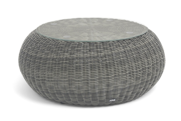 "Барселона" журнальный столик из искусственного ротанга, цвет графит