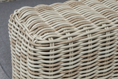 "Боно" кресло из искусственного ротанга, цвет бежевый