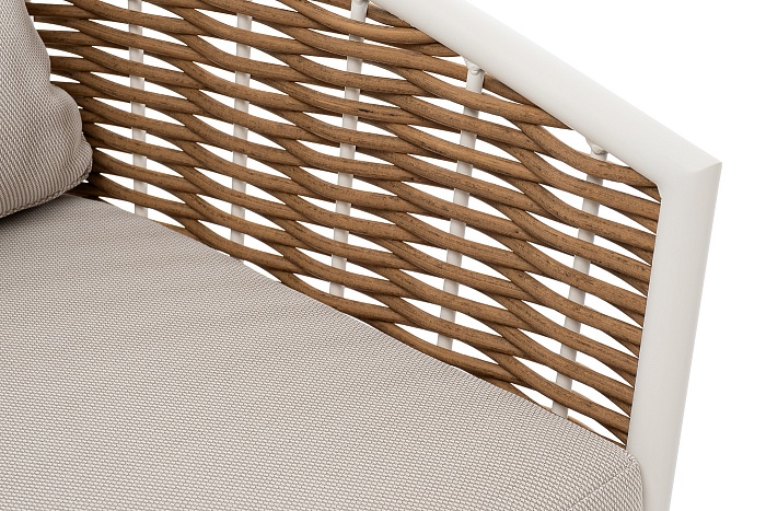 Тоскана кресло из искусственного ротанга, цвет соломенный - фото 8