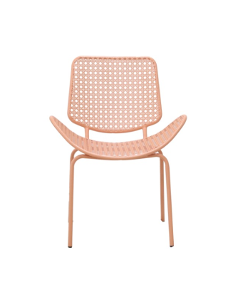 "Гермес" стул стальной, цвет светло-розовый "Гермес" стул стальной, цвет светло-розовый