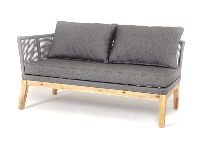 "Барселона" модуль диванный плетеный из роупа боковой правый "Барселона" модуль диванный плетеный из роупа боковой правый