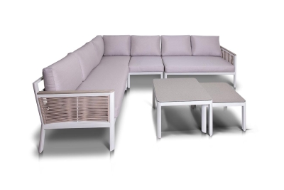 "Париж" угловой модульный диван, каркас из алюминия "Париж" угловой модульный диван, каркас из алюминия