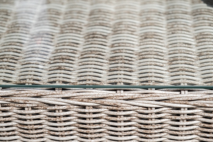 Капучино Сингл лаунж-зона из искусственного ротанга, цвет бежевый - фото 8