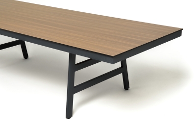 "Рио" стол из HPL 300х100см, цвет столешницы "дуб" "Рио" стол из HPL 300х100см, цвет столешницы "дуб"