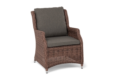 "Неаполь" плетеный стул из искусственного ротанга, цвет коричневый