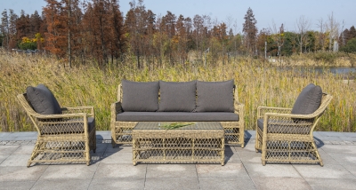 "Гранд Латте" кресло из искусственного ротанга, цвет соломенный "Гранд Латте" кресло из искусственного ротанга, цвет соломенный