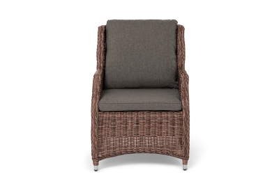 "Неаполь" плетеный стул из искусственного ротанга, цвет коричневый