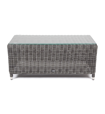 "Кон Панна" столик журнальный из искусственного ротанга, цвет графит "Кон Панна" столик журнальный из искусственного ротанга, цвет графит