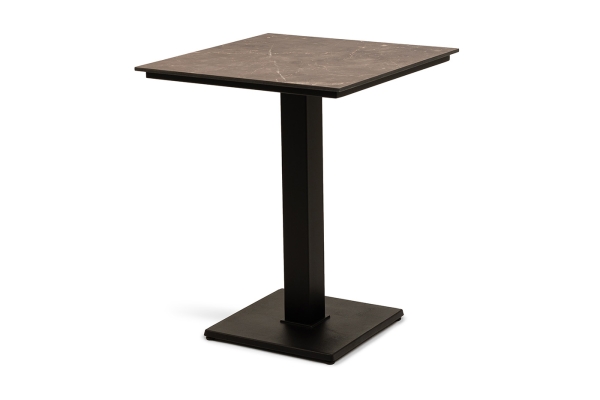 "Каффе" стол из HPL квадратный 60х60см, цвет "677"