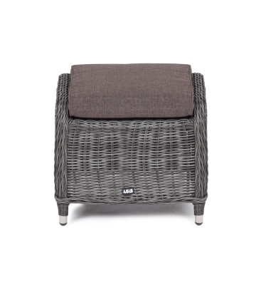 "Толедо" пуф плетеный, цвет графит