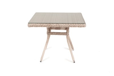 "Айриш" стол плетеный из искусственного ротанга, цвет бежевый "Айриш" стол плетеный из искусственного ротанга, цвет бежевый