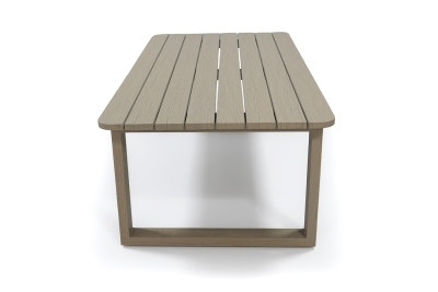 "Прато" журнальный столик из алюминия