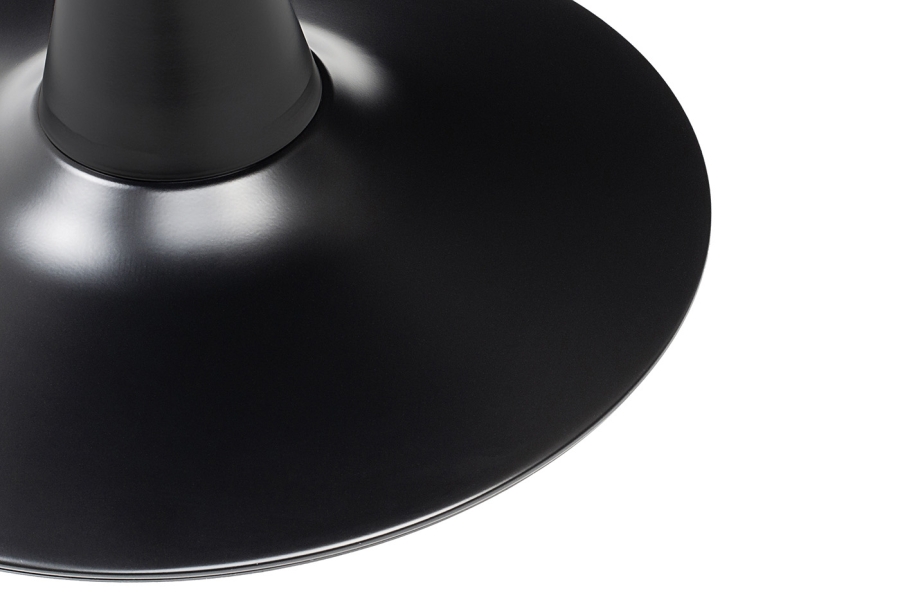 Беллини пластиковый круглый стол Ø80см, цвет темно-серый - фото 3