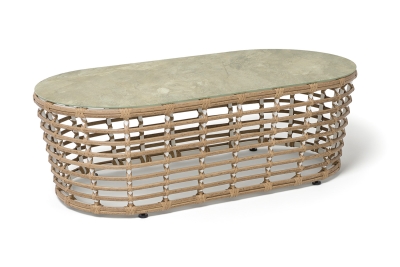 "Валенсия" журнальный столик из искусственного ротанга, цвет соломенный "Валенсия" журнальный столик из искусственного ротанга, цвет соломенный