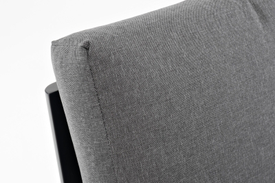 "Париж" модуль диванный алюминиевый центральный, цвет серый "Париж" модуль диванный алюминиевый центральный, цвет серый