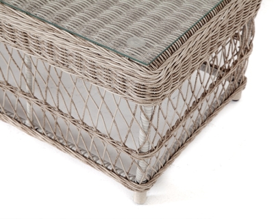 "Гранд Латте" стол журнальный из искусственного ротанга, цвет бежевый "Гранд Латте" стол журнальный из искусственного ротанга, цвет бежевый