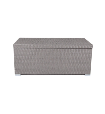 "Порту" сундук водонепроницаемый из искусственного ротанга, цвет графит