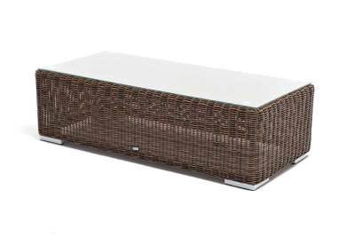 "Боно" журнальный столик из искусственного ротанга, цвет коричневый "Боно" журнальный столик из искусственного ротанга, цвет коричневый